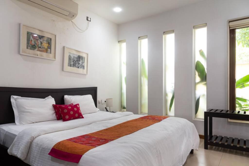 Ochre Villa- Luxury property in Assagaon / Vagator Esterno foto