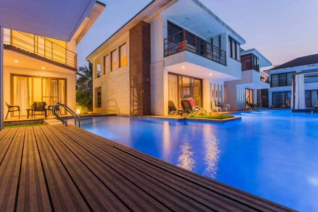 Ochre Villa- Luxury property in Assagaon / Vagator Esterno foto