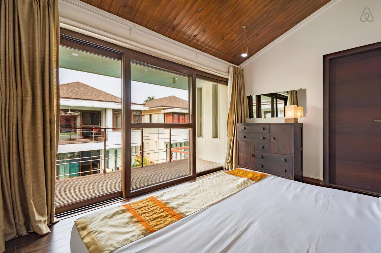 Ochre Villa- Luxury property in Assagaon / Vagator Esterno foto